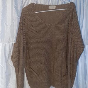 Brown sweater from dress up